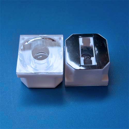 10degree Square 21.4mm polishing Led lens for OSRAM Golden Dragon LEDs(HX-OS-10)