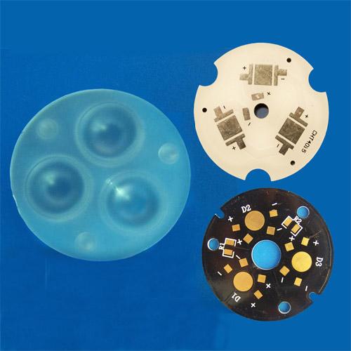 PCB for 3in1 LED lens(HX-CREE50X3-PCB)